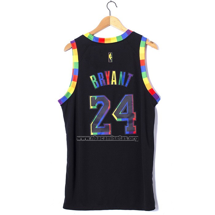 Camiseta Los Angeles Lakers Kobe Bryant NO 24 Fashion Royalty 2022-23 Negro